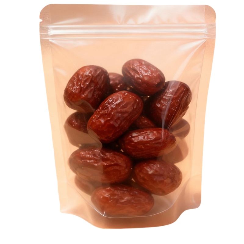 Dried Flower Bulk - Premium grote gedroogde rode dadels, natuurlijke