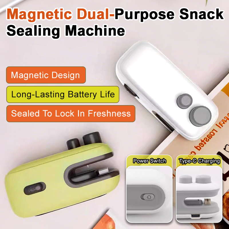Vacuum Chamber Small - 2-in-1 draagbare mini-sealer en opener voor