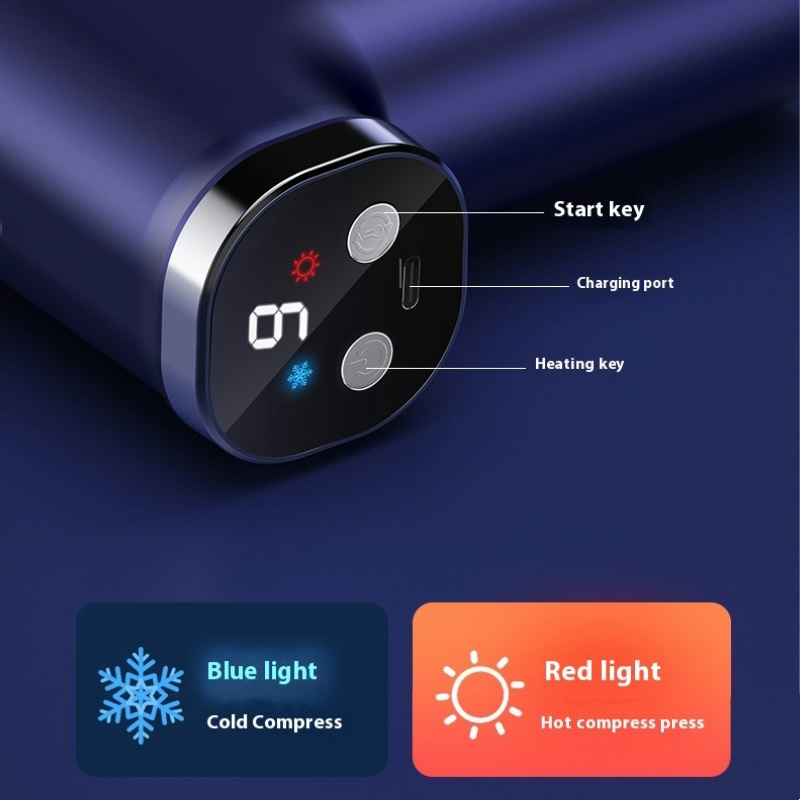 Elektrisch massagepistool met  - Heat Gun Small recensie en prijs