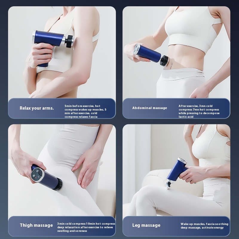 Elektrisch massagepistool met  - Heat Gun Small recensie en prijs