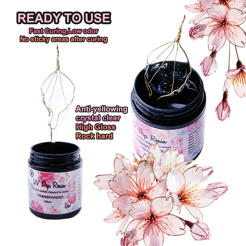 Uv Dip Hars Lijm Uv Bloem Make - Flower Preservation Resin recensie en prijs