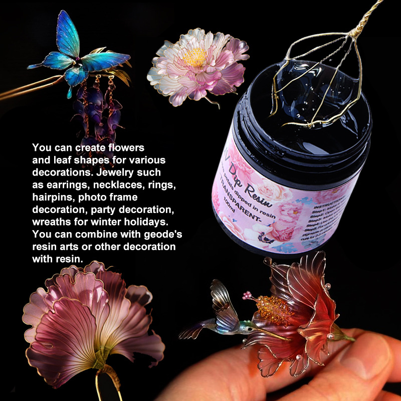 Uv Dip Hars Lijm Uv Bloem Make - Flower Preservation Resin recensie en prijs