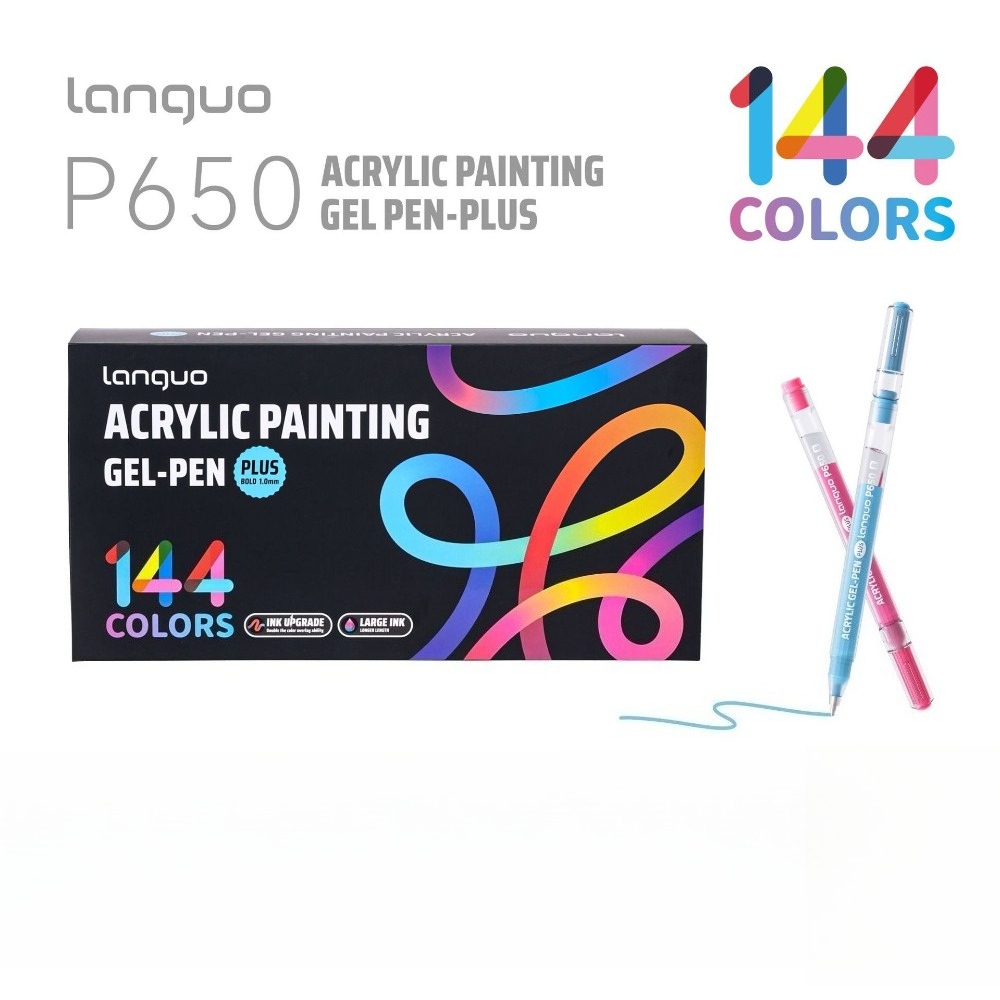 Languo P650 Acrylverf Gel Pen  - Copic Marker Sketch recensie en prijs