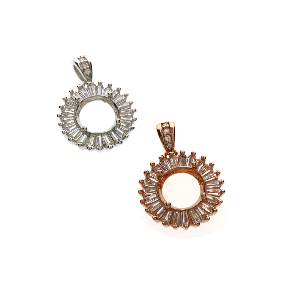 4-12 Mm Ronde Bezel Rose Goud  - Bezels Set Pendant recensie en prijs