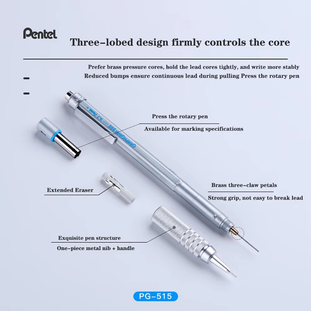 1pc Pentel Graphgear 500 Opste - Pentel Pen Graphgear recensie en prijs